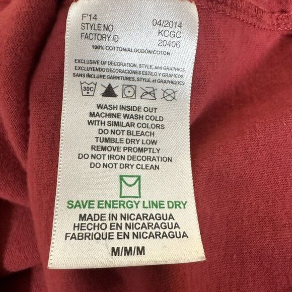 Arizona Cardinals Shirt Mens Medium Red NFL Football Long Sleeve Majestic Adult - Picture 2 of 7